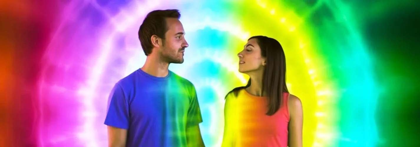 Couples Reiki Session Chakra Balancing Energy Healing Aura Cleansing Spiritual Heal Together Reiki Master Kevin Lisa Foresman Enlumnia Dallas TX 2024