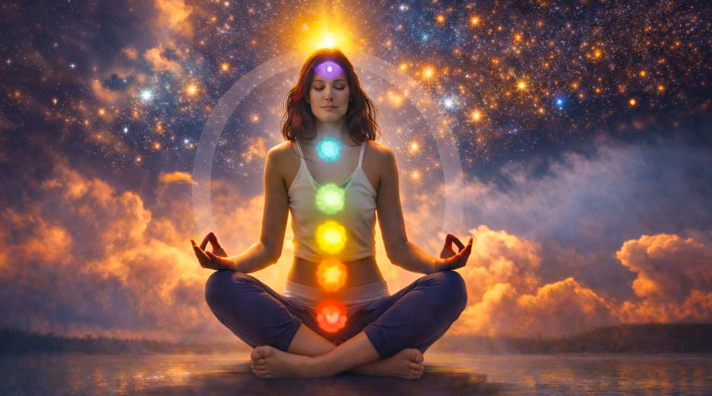 Chakra Balancing Healing 7 Main Energy Centers Root Sacral Solar Plexus Throat Heart Third Eye Crown Aura Cleanse Reiki Master Kevin Foresman Enlumnia Dallas TX
